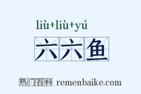 六六鱼是什么意思的图片